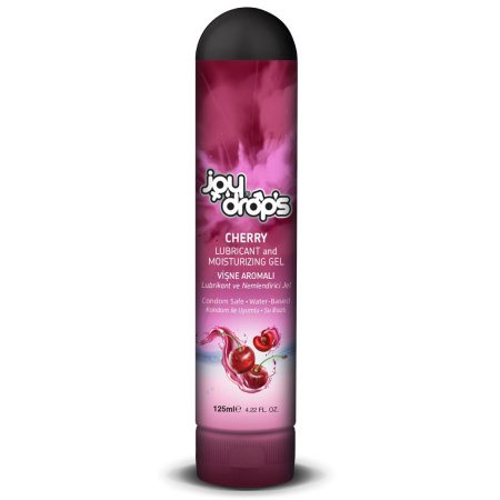 Гель на водной основе "Joy Drops Cherry" с ароматом и вкусом вишни, 125ml 