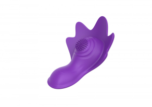 Вибратор в трусики на магните &quot;Secwell Sunflower&quot; + приложение, фиолетовый