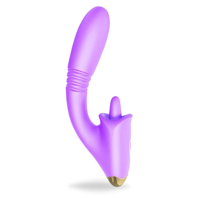 Пульсатор с клиторальным стимулятором "S-Hande Condice" сирень 